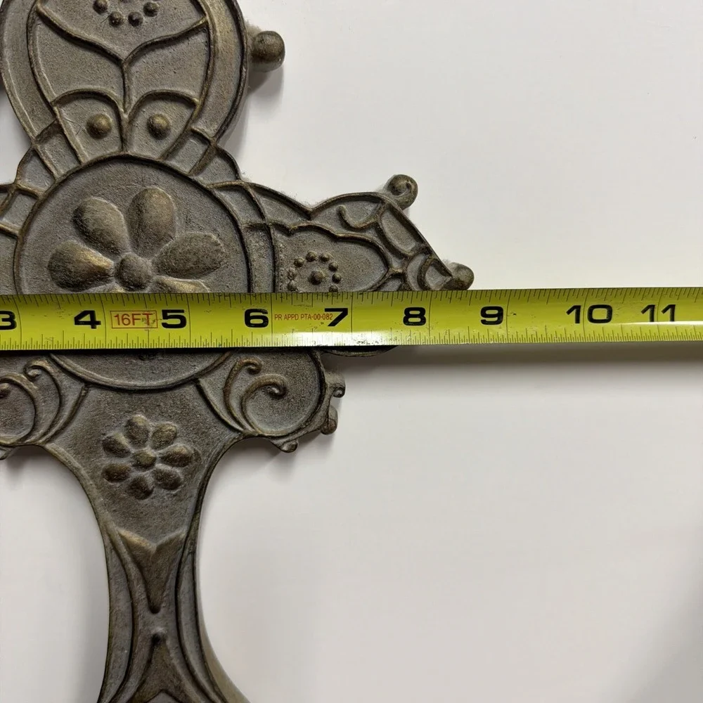 Decorative Cross Wall Hanger, composite, 13 1/2 X 8 1/2